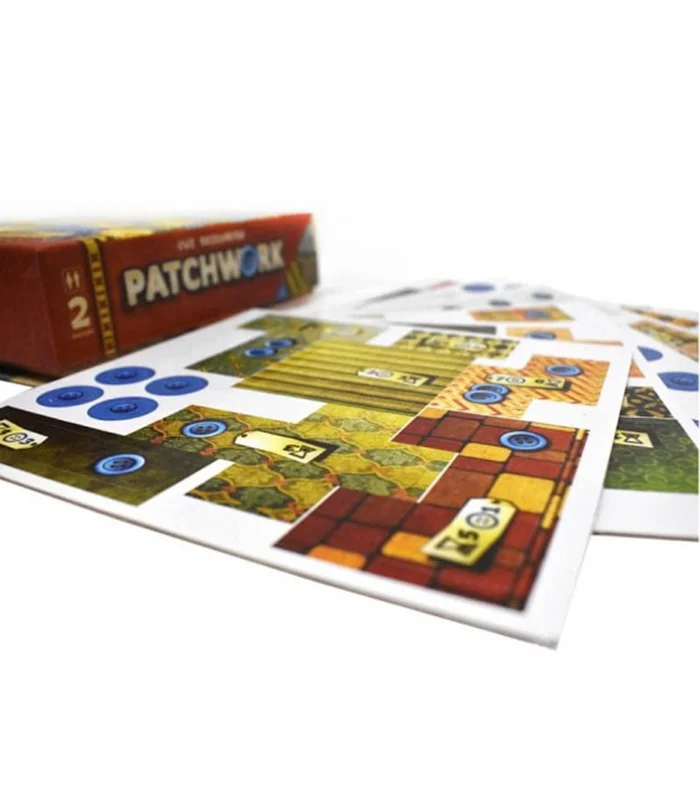 صفحه بازی فکری پچ ورک: چهل تکه Patchwork Boardgame