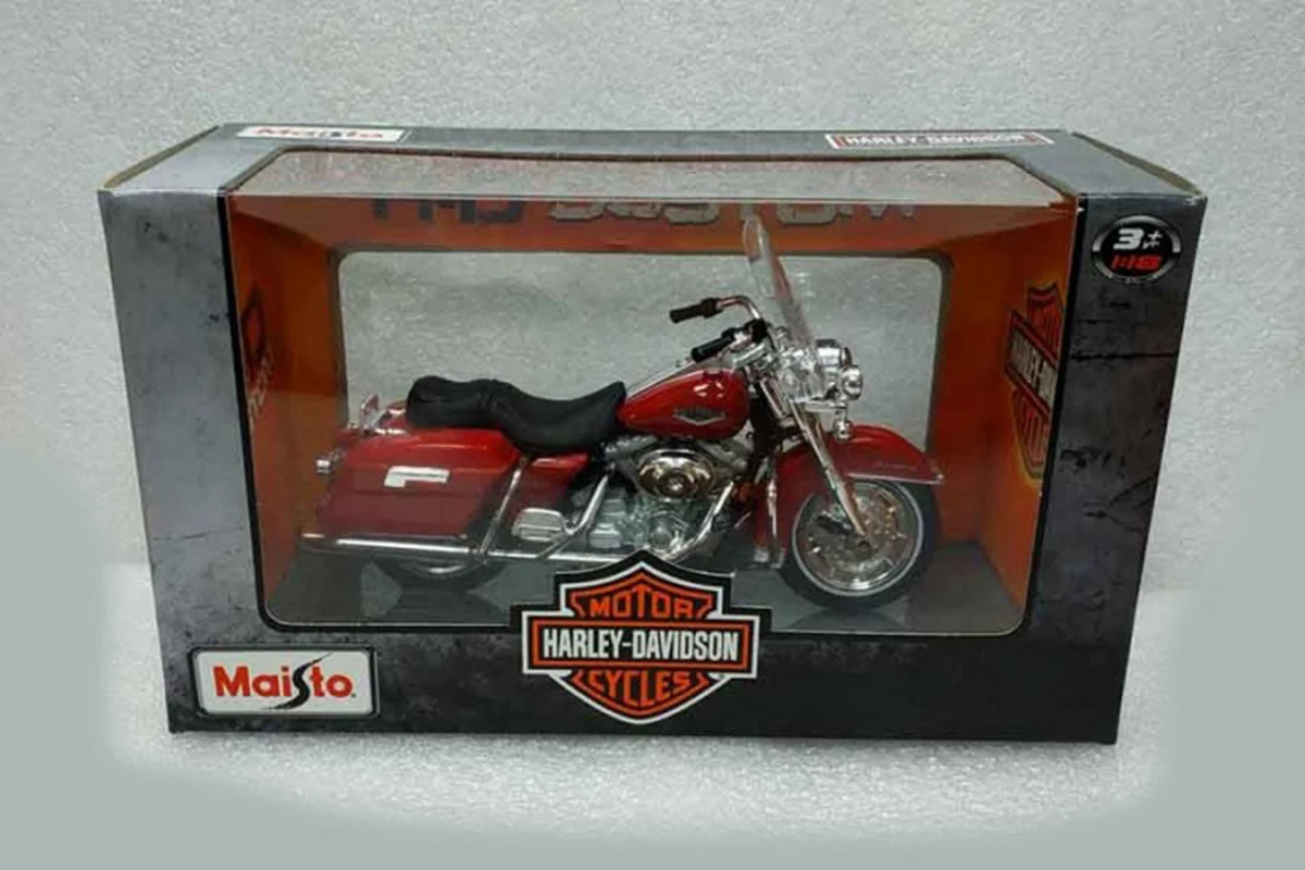 خرید ماکت فلزی موتور فلزی موتور مایستو «1999 FLHR رُد کینگ» موتور فلزی هارلی دیودسون Maisto Motorcycles Harley Davidson 1999 FLHR Road King 39360