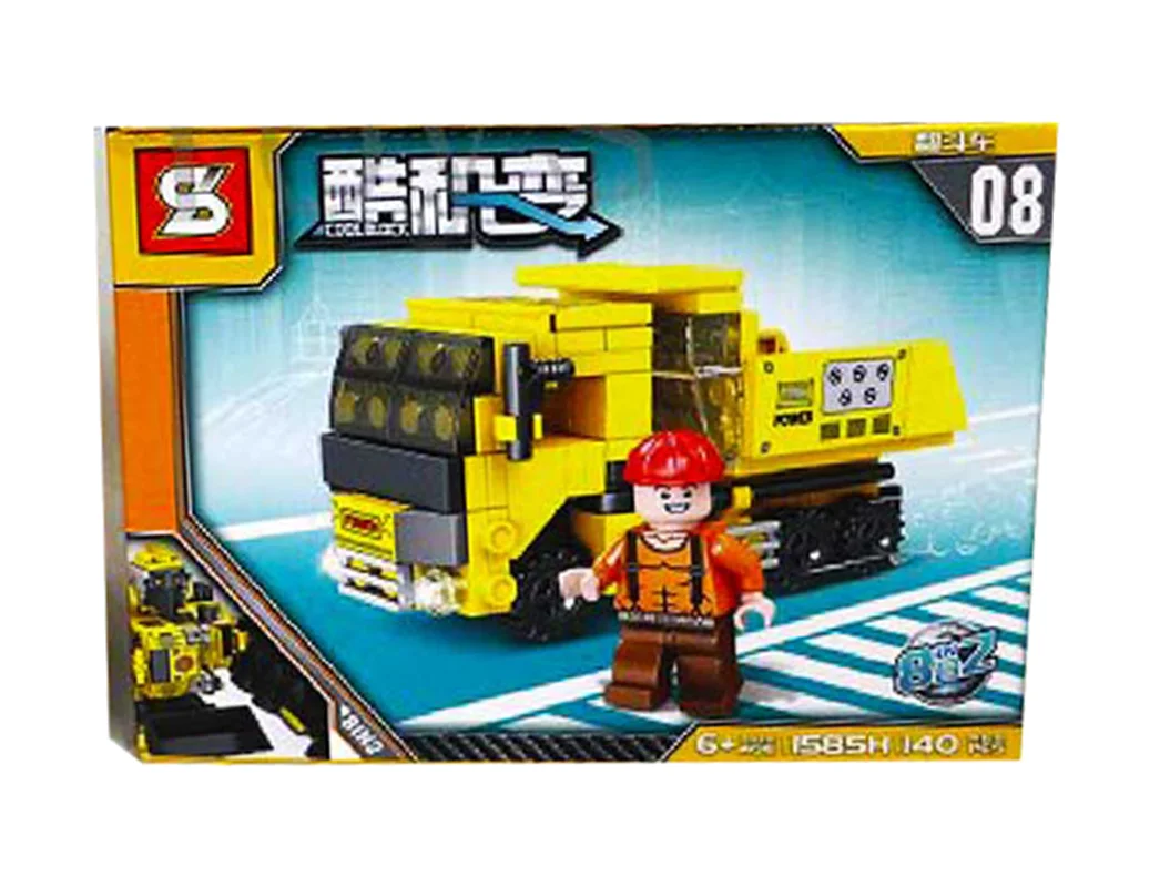 خرید لگو اس وای «ماشین های مهندسی و راهسازی، کامیون» SY Block Engineering Series Lego 1585h
