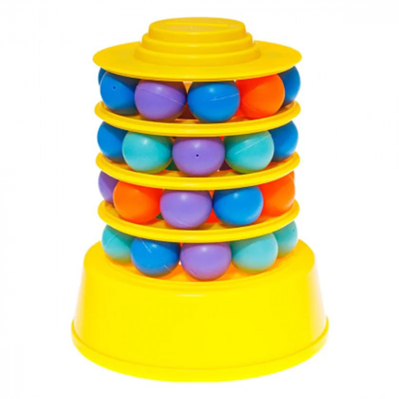 کیک غلتان Tumbling Cake - حلقهها و توپهای بازی