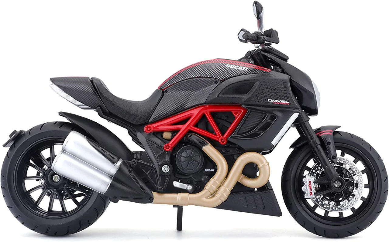 خرید ماکت فلزی موتور فلزی موتور مایستو «دوکاتی کربن دیاول» موتور فلزی مایستو  Maisto Motorcycles Special Ducati Diavel Carbon 39300