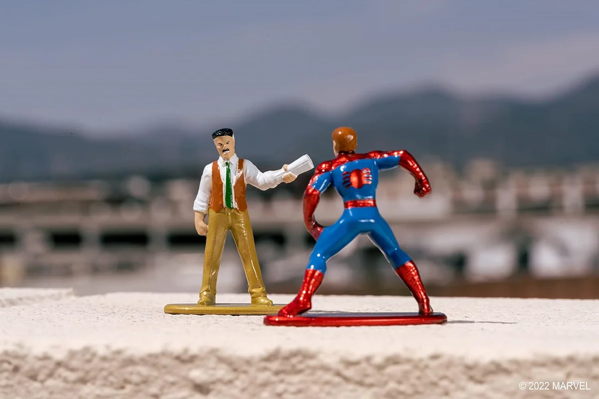 خرید نانو متال فیگور  جادا مارول اسپایدرمن «بسته 18 تایی سری 8» Marvel Spider Man Nano Metalfigs 18-Pack Figure Series 8