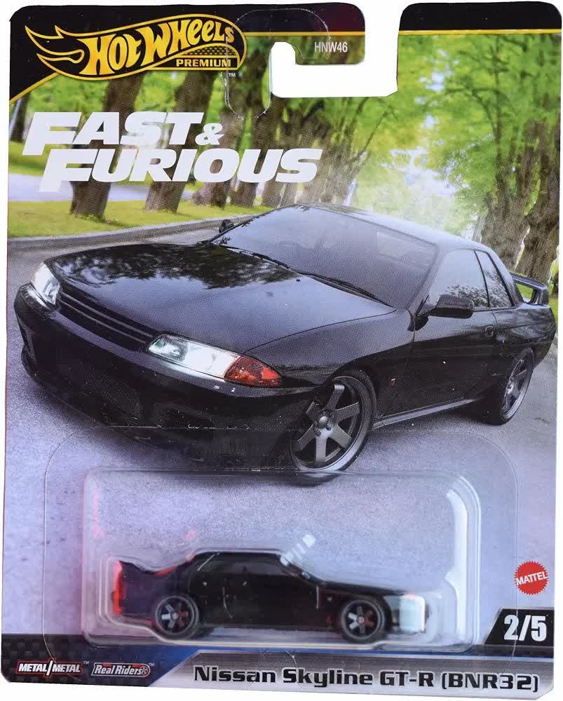 ماشین هات ویلز پریمیوم سریع و خشن نیسان اسکای لاین مدل Fast & Furious Nissan Skyline GT-R [BNR32]