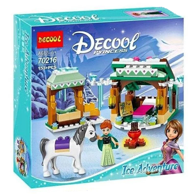 خرید لگو دکول دخترانه «ماجراجویی یخ، السا» Decool Pyincess Ice Adventure Lego 70216