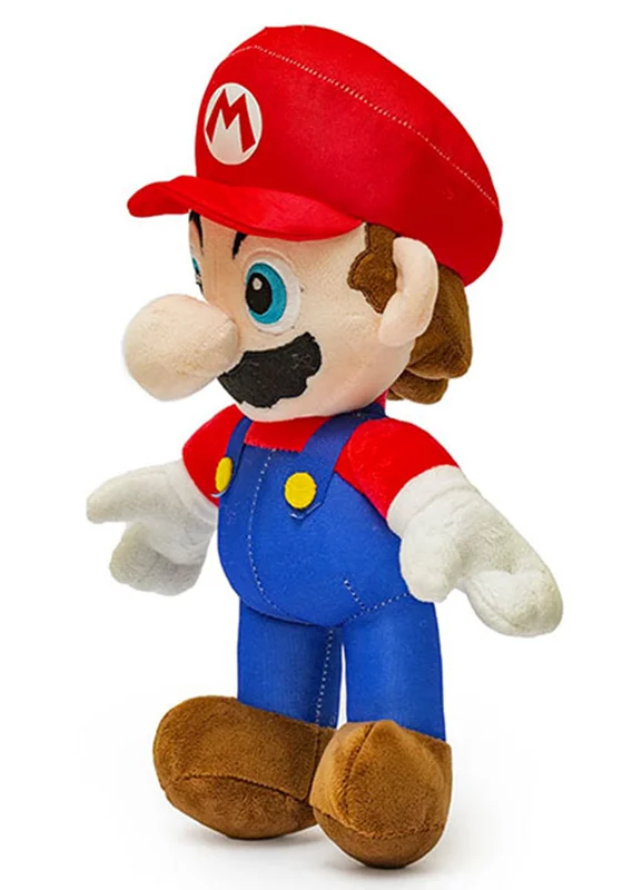 خرید عروسک «ماریو» اسباب بازی عروسک پولیشی یانیک تویز  Yanic Blue Mario Plush Doll AF100251