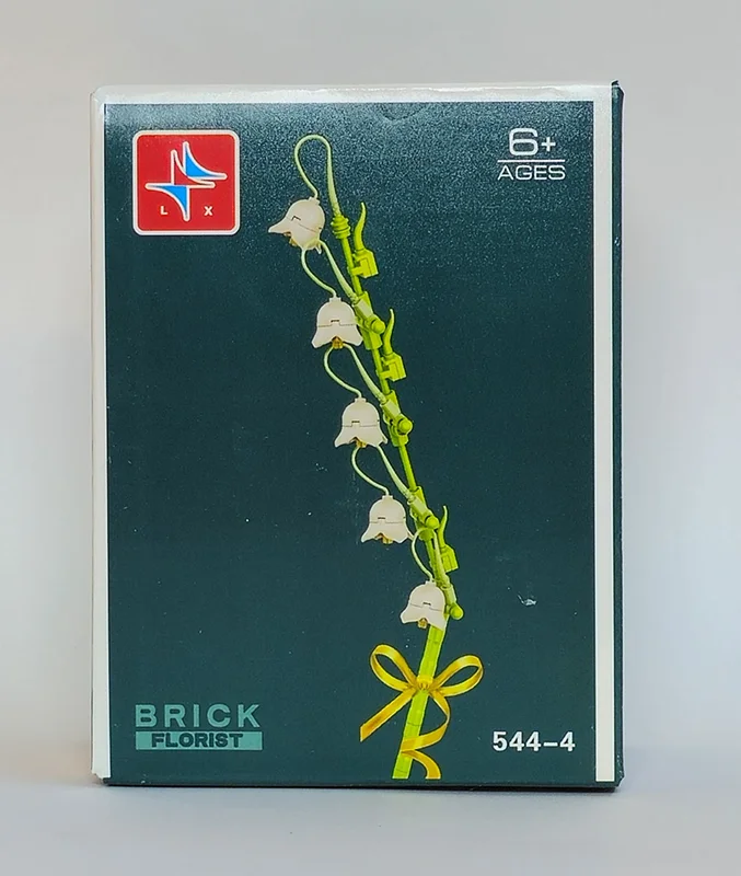 نمای جلوی جعبه لگو شاخه گل ارکیده Orchid Flower 544-4