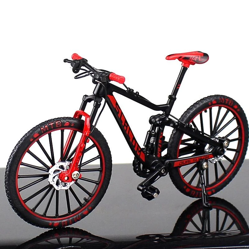 خرید ماکت فلزی دوچرخه کوهستان قرمز 08185   Metal Bicycle Model  Mountain 08185