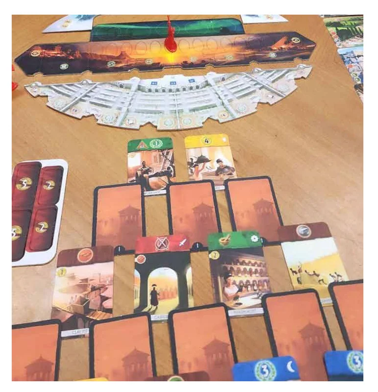 صفحه بازی و چیدمان کارتها در آغاز عصر دوم