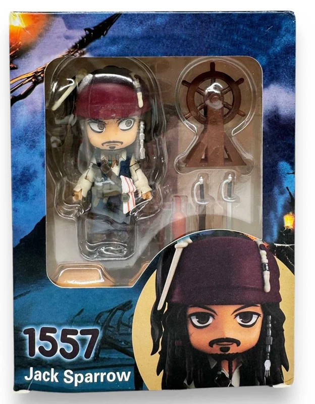 جعبه فیگور نندروئید جک اسپارو Jack Sparrow Nendoroid 1557