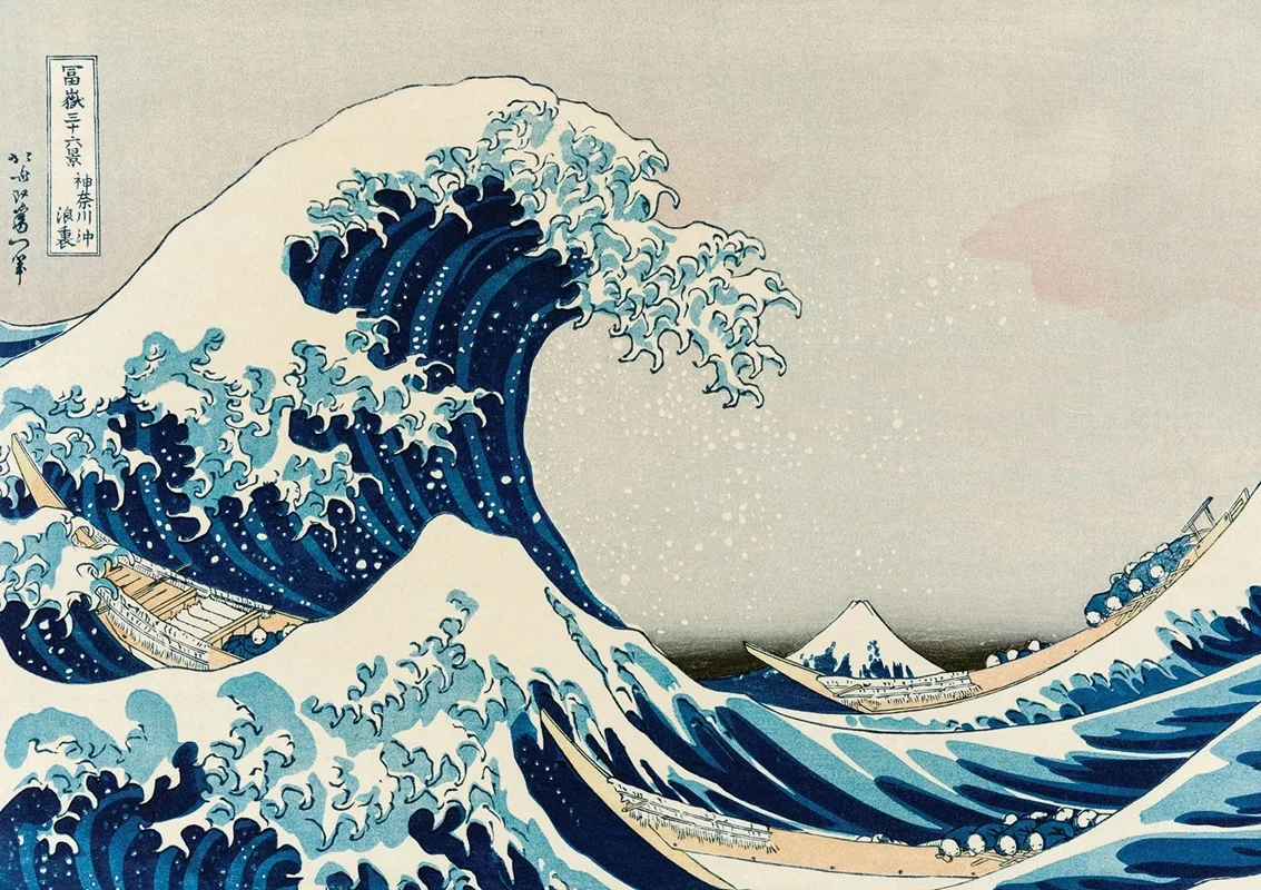 پازل موج پازل بزرگ پازل کانگاوا، پازل آرت 1000 تکه پازل «موج بزرگ کانگاوا» Art Puzzle The Great Wave (Kanagawa) 1000 pcs 5243