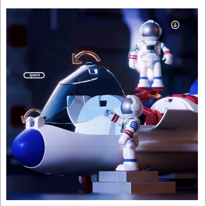 لحظهای از ماجراجویی فضانوردان در سطح یک سیاره خیالی