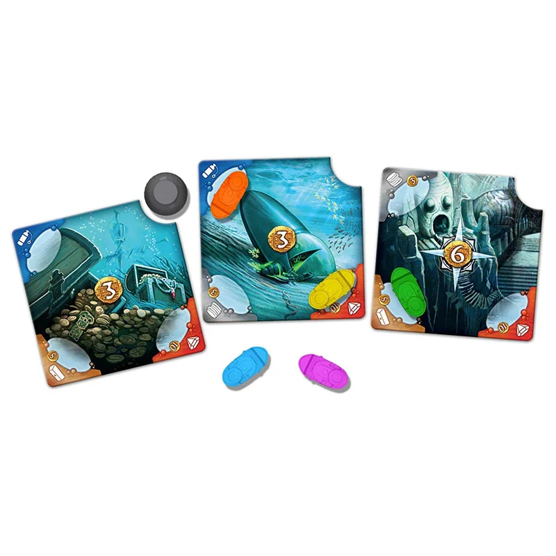 کارت های بازی بردگیم دیپ بلو Deep Blue Boardgame