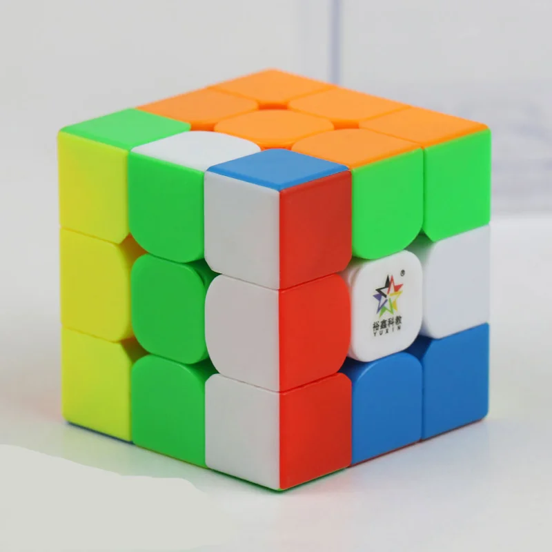 خرید مکعب روبیک یوکسین «3x3 کایرن»  Rubik Magic Cube YuXin 3x3 Kyrin Lego Box