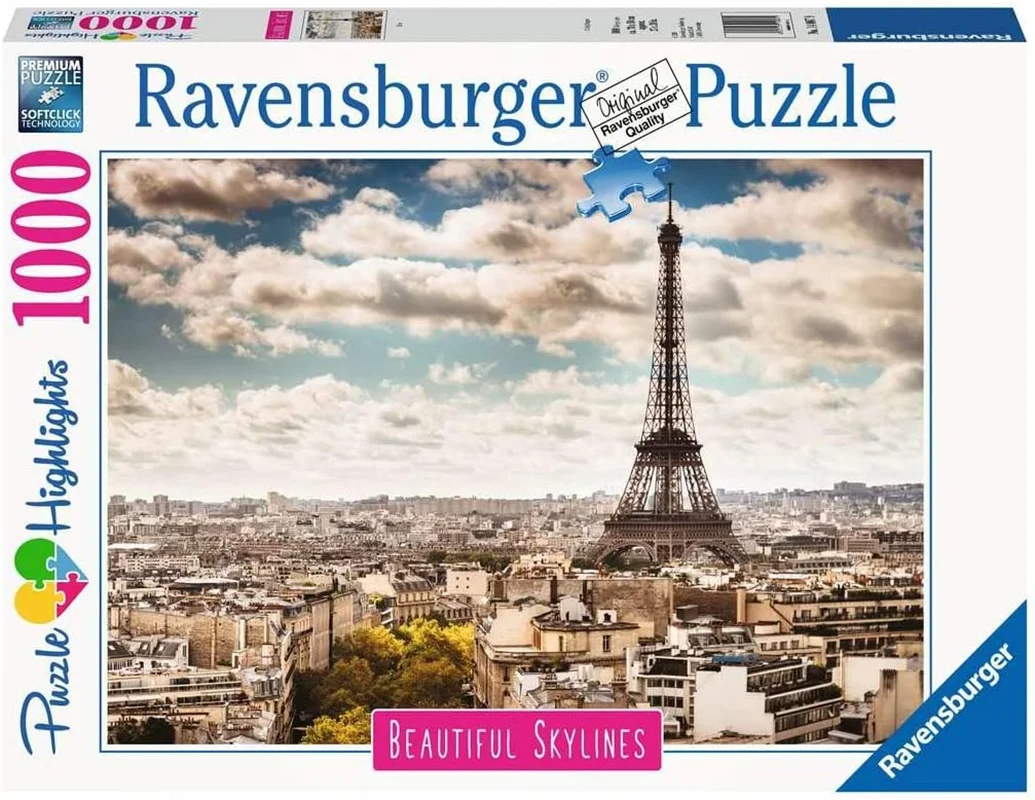 پازل رونزبرگر 1000 تکه «پاریس، فرانسه» Ravensburger Puzzle Paris, France, 1000 Pieces 14087