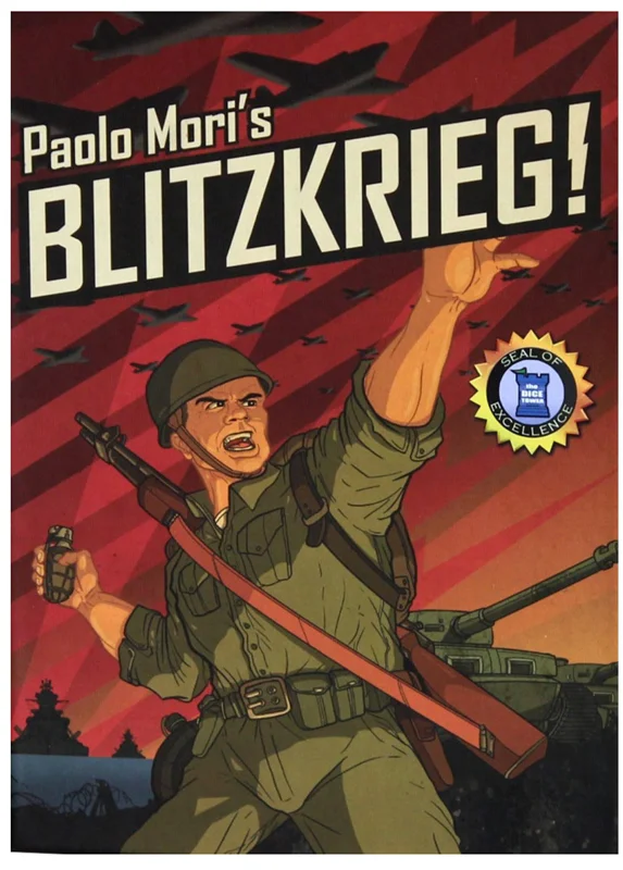 نمای جلوی جعبه بازی فکری بلیتس کریگ Blitzkrieg