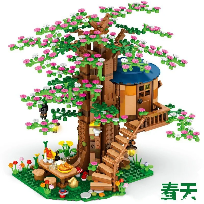 خرید لگو خانه، لگو درخت، لگو «خانه درختی»  لگو My World Building Blocks Minecraft 3 in 1 Treehouse MG286