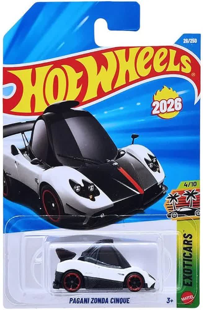 ماشین هات ویلز پاگانی زوندا سینکو مدل Pagani Zonda Cinque