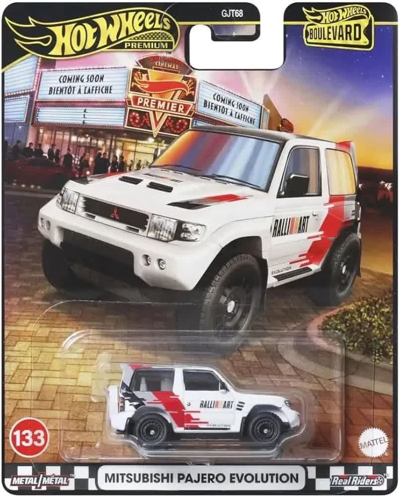 ماشین هات ویلز پریمیوم بولوار میتسوبیشی پاجرو اوولوشن مدل Premium Boulevard Mitsubishi Pajero Evolution