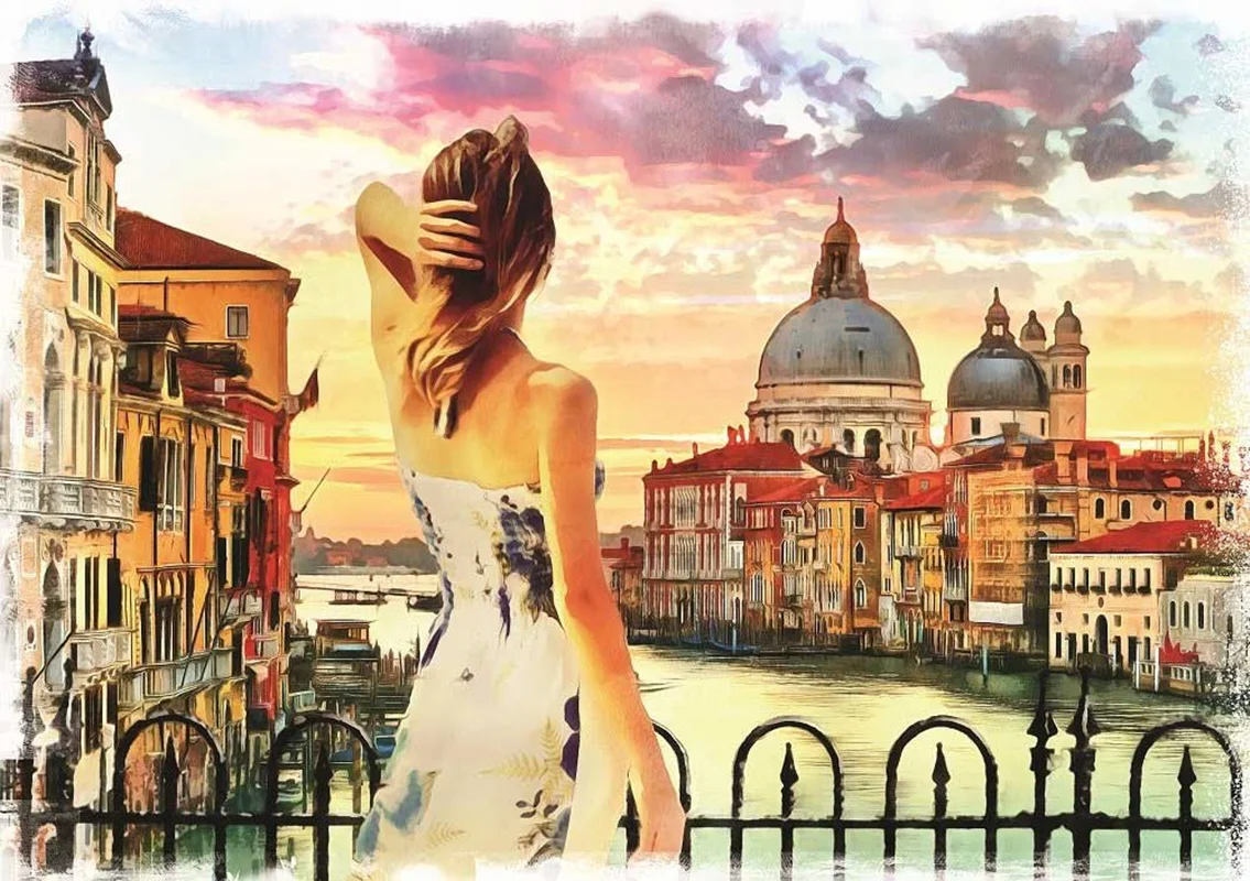 آرت پازل 1500 تکه   Heidi Art Puzzle 1500 pcs Viwes on Venice  5381نماهایی از ونیز