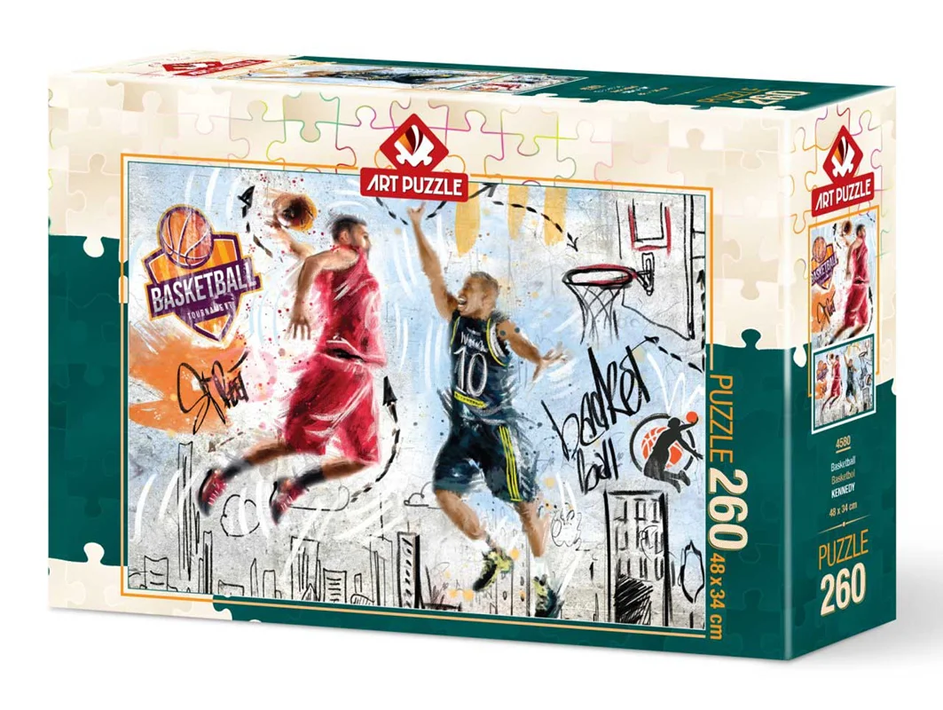 خرید آرت پازل 260 تکه «بسکتبال»  Heidi Art Puzzle Basketball  260 pcs 4580