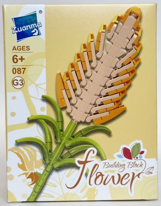لگو گل تیلاندیسیاسیانا Tillandsiacyanea Flower 087G3