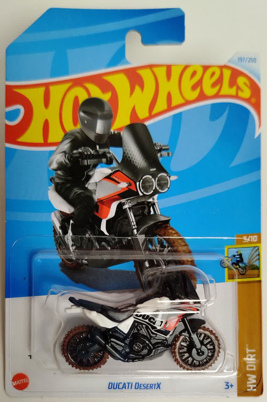 موتور فلزی هات ویلز دوکاتی دزرت ایکس Ducati Desertx