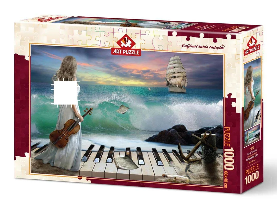 آرت پازل 1000 تکه «سمفونی دریا»  Heidi Art Puzzle Sea Symphony 1000 pcs 4468