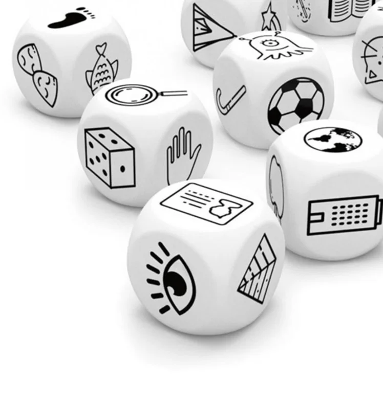 تاسهای قصهگویی با تصاویر متنوع