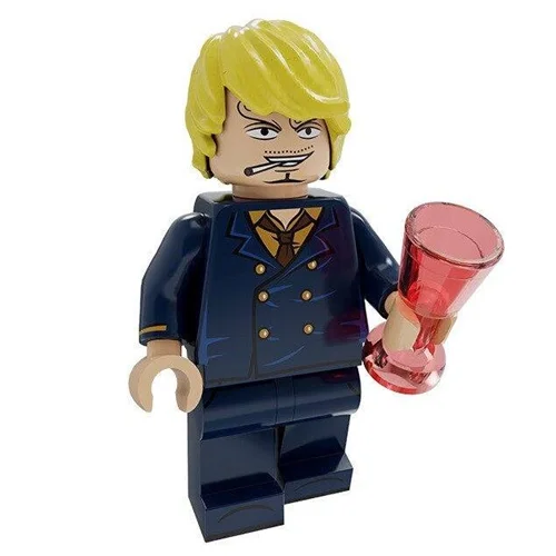 مینی فیگور لگو سانجی با لیوان Sanji
