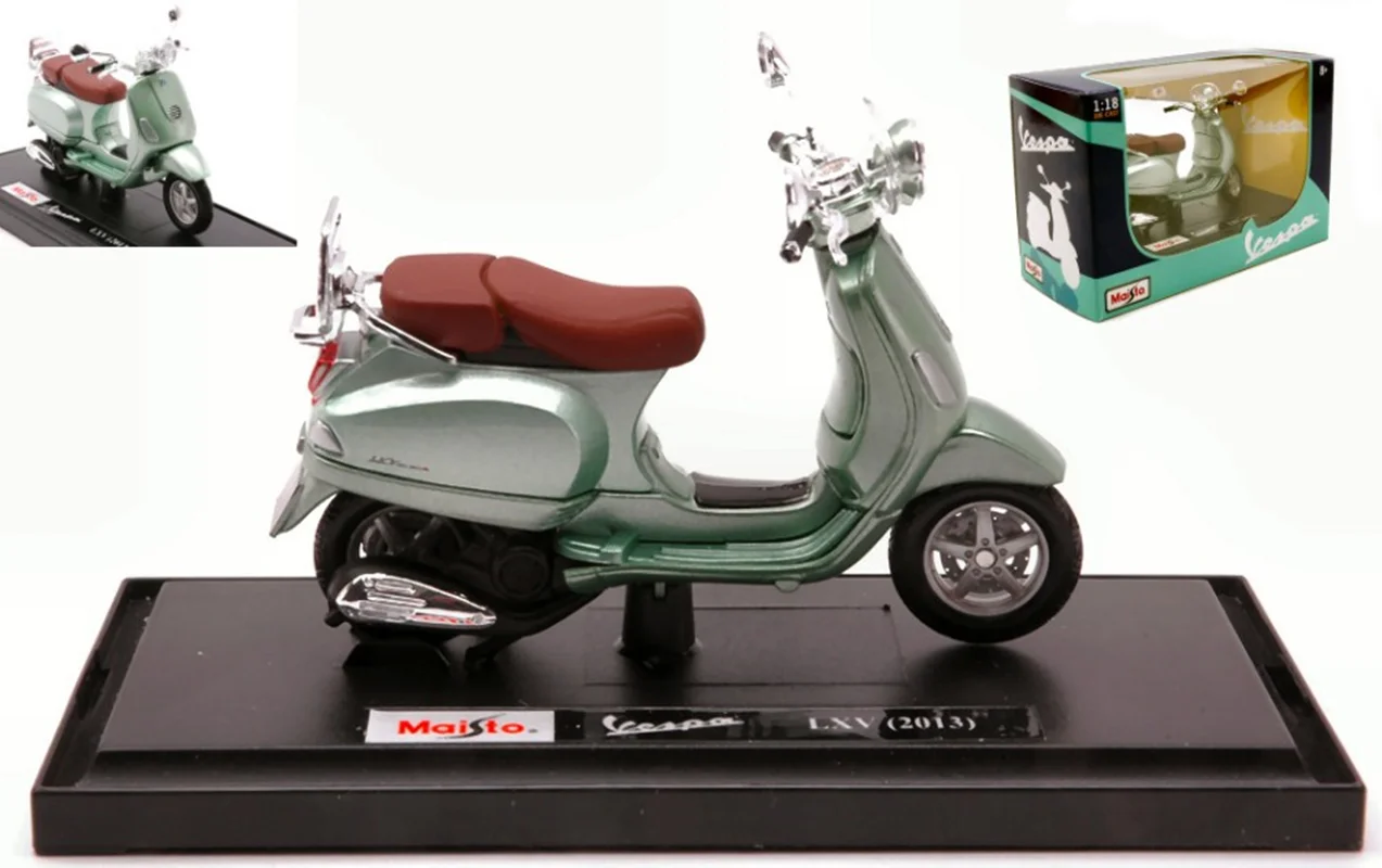 خرید ماکت فلزی موتور فلزی موتور مایستو «2013 وسپا LXV»  Maisto Motorcycles Vespa LXV (2013) 39540
