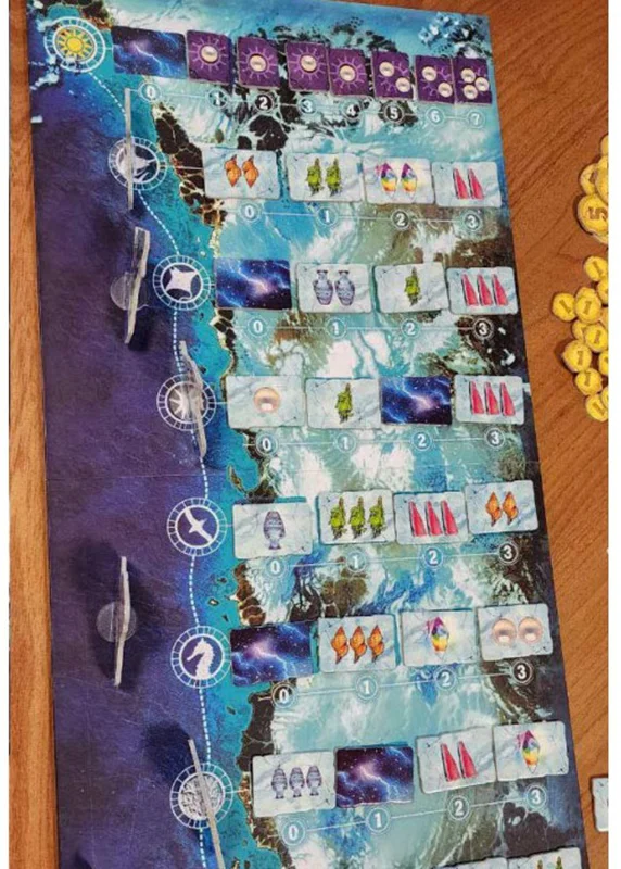 خرید بازی فکری، بازی فکری بردکده «نهنگ سواران»  Reiner Knizia Whale Raiders Board games