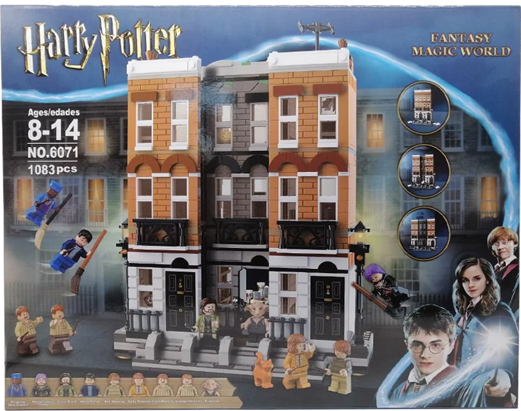 خرید لگو هری پاتر «میدان گریمو: دفتر مرکزی سفارش ققنوس»  Bricks Blocks Harry Potter Grimmo Square: Headquarters of the Phoenix Order 6071