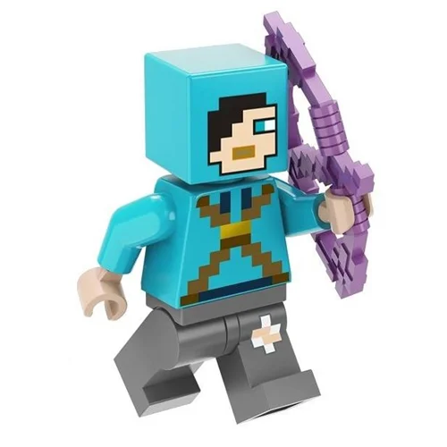 مینی فیگور لگو دراگون اسلیر با کمان بنفش Dragon Slayer