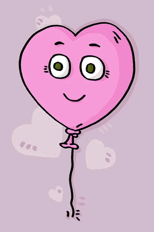 بادکنکهای کوچک در بازی بالونی