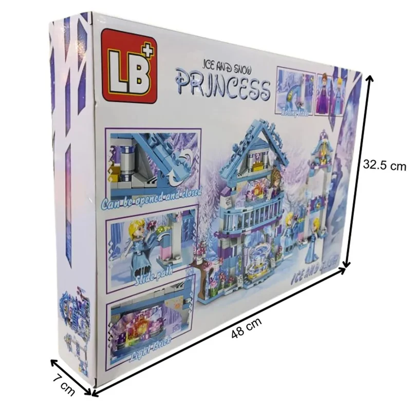 خرید لگو السا لگو آنا لگو پرنسس، لگو برف لگو یخ لگو  ال بی پلاس «پرنسس برف و یخ»  Lego LB+ Ice And Snow Princess LB574