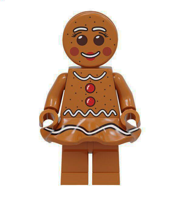مینی فیگور لگویی جینجربرد وومن، زن نون زنجبیلی Gingerbread Woman