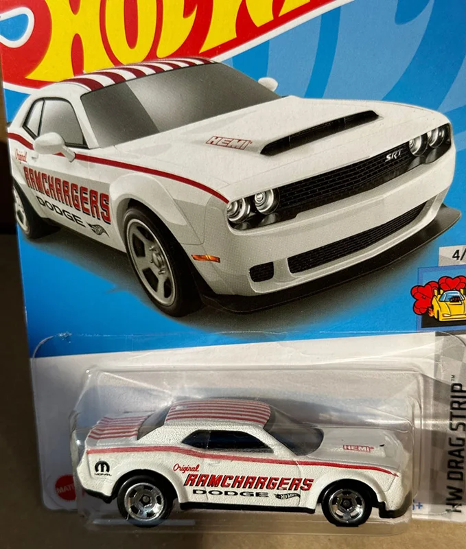 خرید ماشین فلزی ماکت فلزی هات ویلز «18 دوژ چانجر SRT دمون» ماشین فلزی Hot Wheels 18 Dodge Challenger SRT Demon HW Drag Strip 4/10 198/250