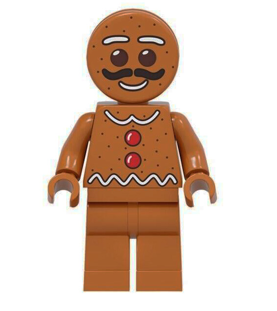 مینی فیگور لگویی جینجربرد من، مرد نون زنجبیلی Gingerbread Man