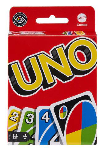 بازی کارتی اونو اورجینال متل Uno Card Game by Mattel