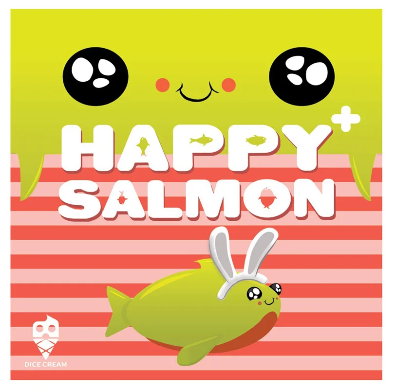 نمای جلوی جعبه بازی سالمون خوشحال پلاس
