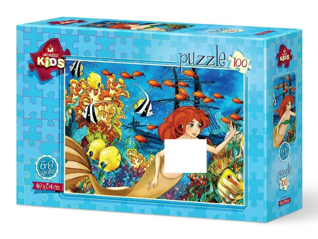 خرید آرت پازل 100 تکه کودکان «کشتی غرق شده»  Art Puzzle Kids Shipwreck 100 Pieces 5624