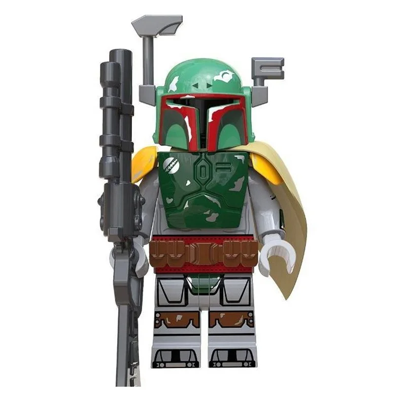 نمای جلویی فیگور شخصیت بوبا فت شکارچی کهکشانی