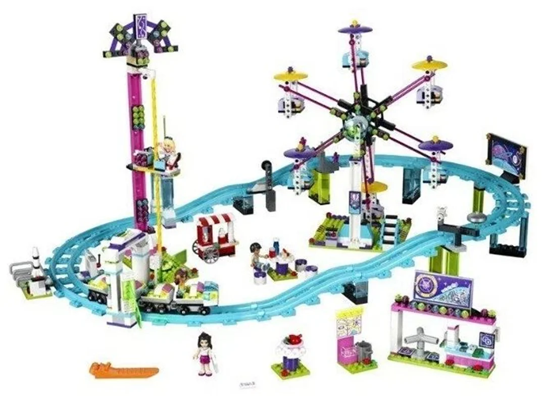 خرید لگو گرلز «شهر بازی و پارک تفریحی»  Bricks Blocks Girls Game city and amusement park 3041