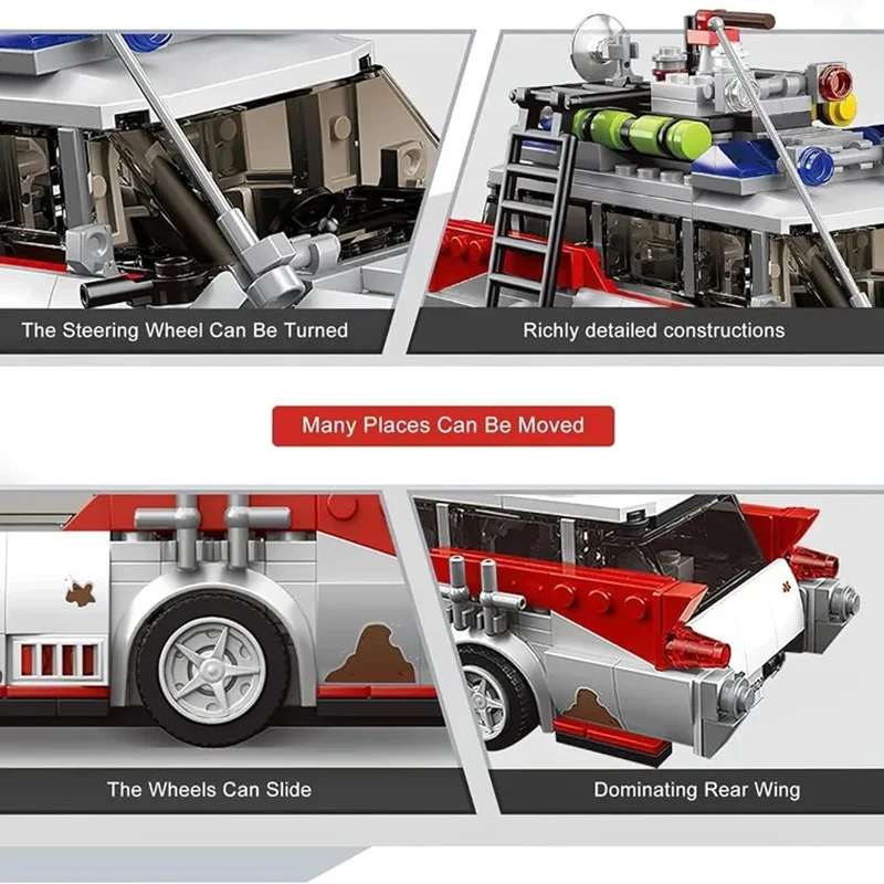 ماشین ارواح لگو ساختار های اجزا