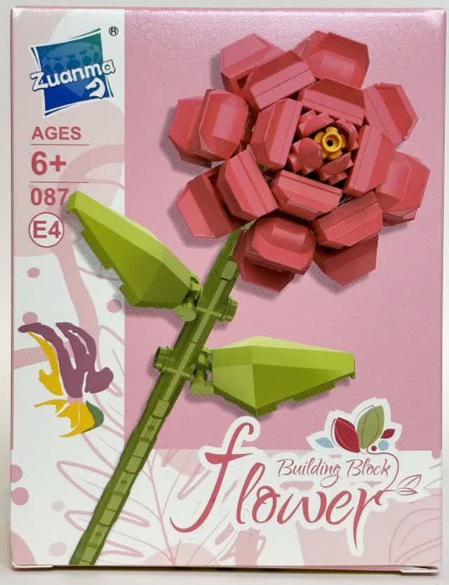 لگو گل رانونکولوس آسیایی Ranunculusasiaticus Flower 087E4