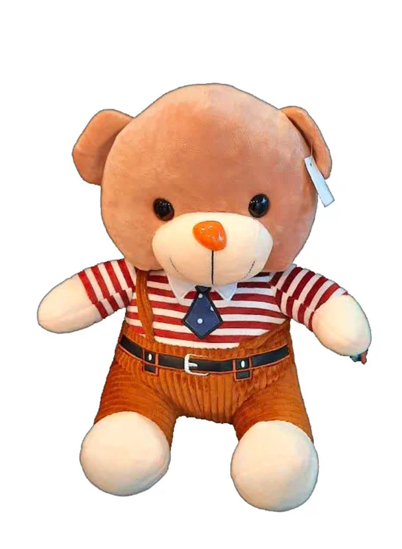 خرید اسباب بازی عروسک پولیشی عروسک «خرس کرواتی با لباس و شلوار زیبا» Cravat Bear Plush Doll 101318