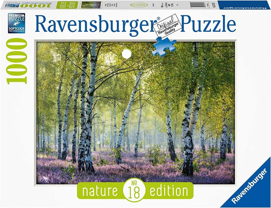 خرید پازل رونزبرگر 1000 تکه «جنگل غان» Ravensburger Puzzle Birch Forest 1000 Pieces 1675331