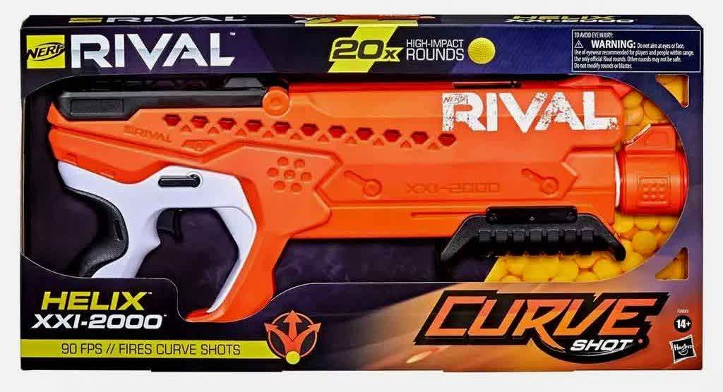 تفنگ نرف ریوال کرو شات Nerf Rival Helix XXI2000 Curve Shot F2693