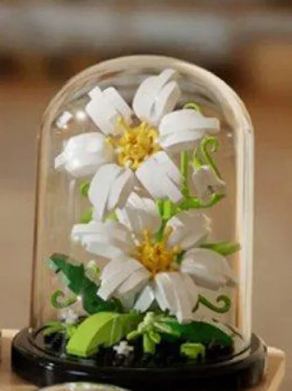 لگو گلهای شکوفه لیلی جولکنویا Jollcnoia Lily Bloom 7242 ساخته شده