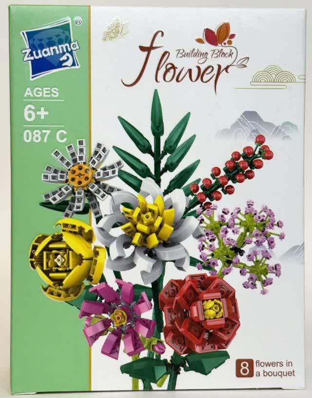 لگو گل شانسی Building Block Flower 087C